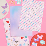 Gifting Era Wrapping Paper Set - 12 Sheets + 16 Tags