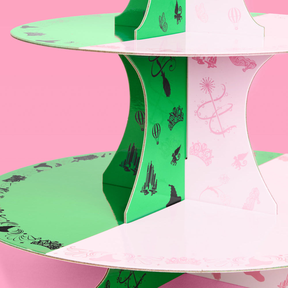Emerald City Cupcake Tower - 3 Tiered Display