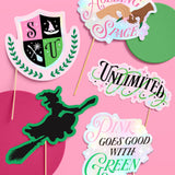 Holding Space Props - 24 pc. photo booth set