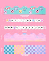 Classroom Era Border Set - 88 Bulletin Board Trims