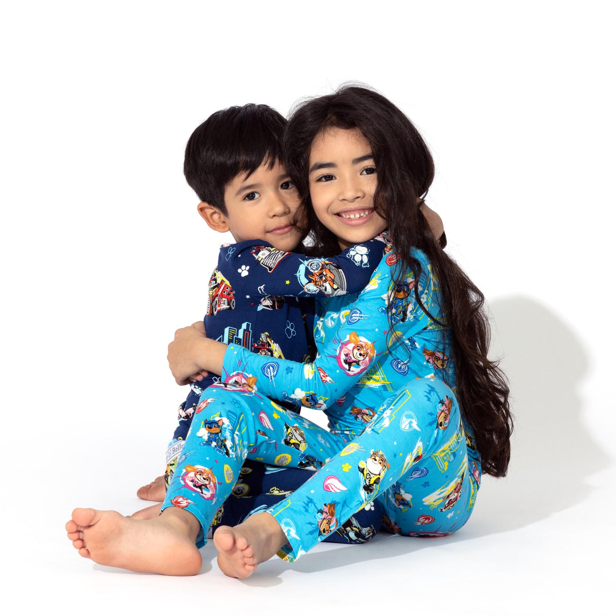 PAW Patrol: The Mighty Movie - Mighty Pups Bamboo Kids Pajamas - HoneyBug 