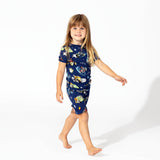 PAW Patrol: The Mighty Movie - Mighty Vehicles Bamboo Kids Pajama Short Set - HoneyBug 