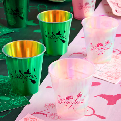 Emerald City Cups - 16 Plastic Cups
