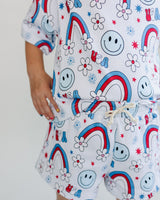 Shorts Set | Little Miss USA - HoneyBug 