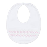 Signature Smocked Girls Bib