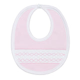 Signature Smocked Girls Bib