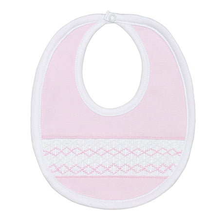 Signature Smocked Girls Bib