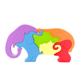 Silicone Stacking Elephant Puzzle