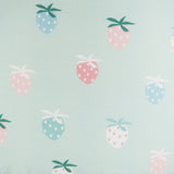 Strawberry Print Knotted Gown 0-3 months - HoneyBug 