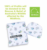 Bamboo Swaddle & Beanie Set - HoneyBug 