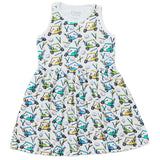 Stretchy Sleeveless Twirl Dress - Golf - HoneyBug 