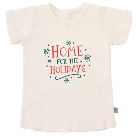graphic tee | home for the holidays - HoneyBug 