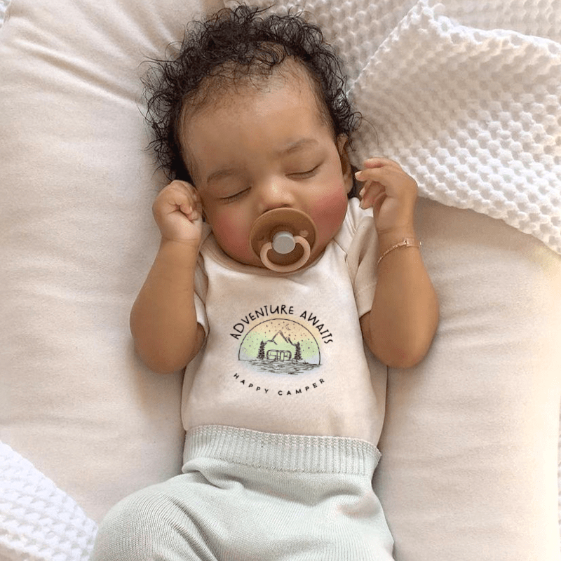graphic bodysuit | adventure awaits - HoneyBug 