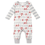 X's & O's Baby Valentine Romper