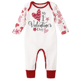 My 1st Valentine's Day Bamboo Romper