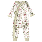 Pretty Petals Bamboo Zipper - HoneyBug 