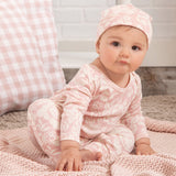 Vintage Rose Cotton Romper - HoneyBug 