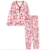 Hearts Women's Bamboo Pajama Set
