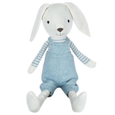 Knit Bunny Plush - Finn - HoneyBug 