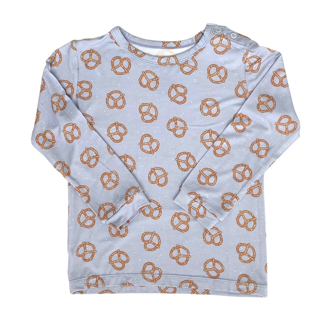 Toddler Pajama Set - Pretzel Twists - HoneyBug 