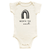 Worth the Wait Organic Baby Bodysuit