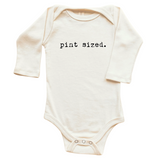 Pint Sized Organic Baby Bodysuit Long Sleeve