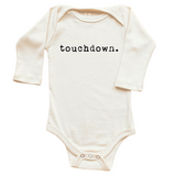 Touchdown Organic Baby Bodysuit Long Sleeve