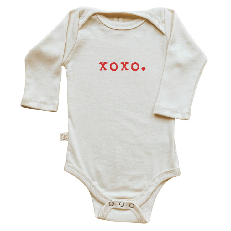Xoxo. Organic Baby Bodysuit Long Sleeve