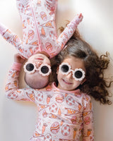 Bamboo Zip Romper | Easter Hop - HoneyBug 