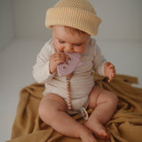 Rocket Teether - Soft Lilac - HoneyBug 