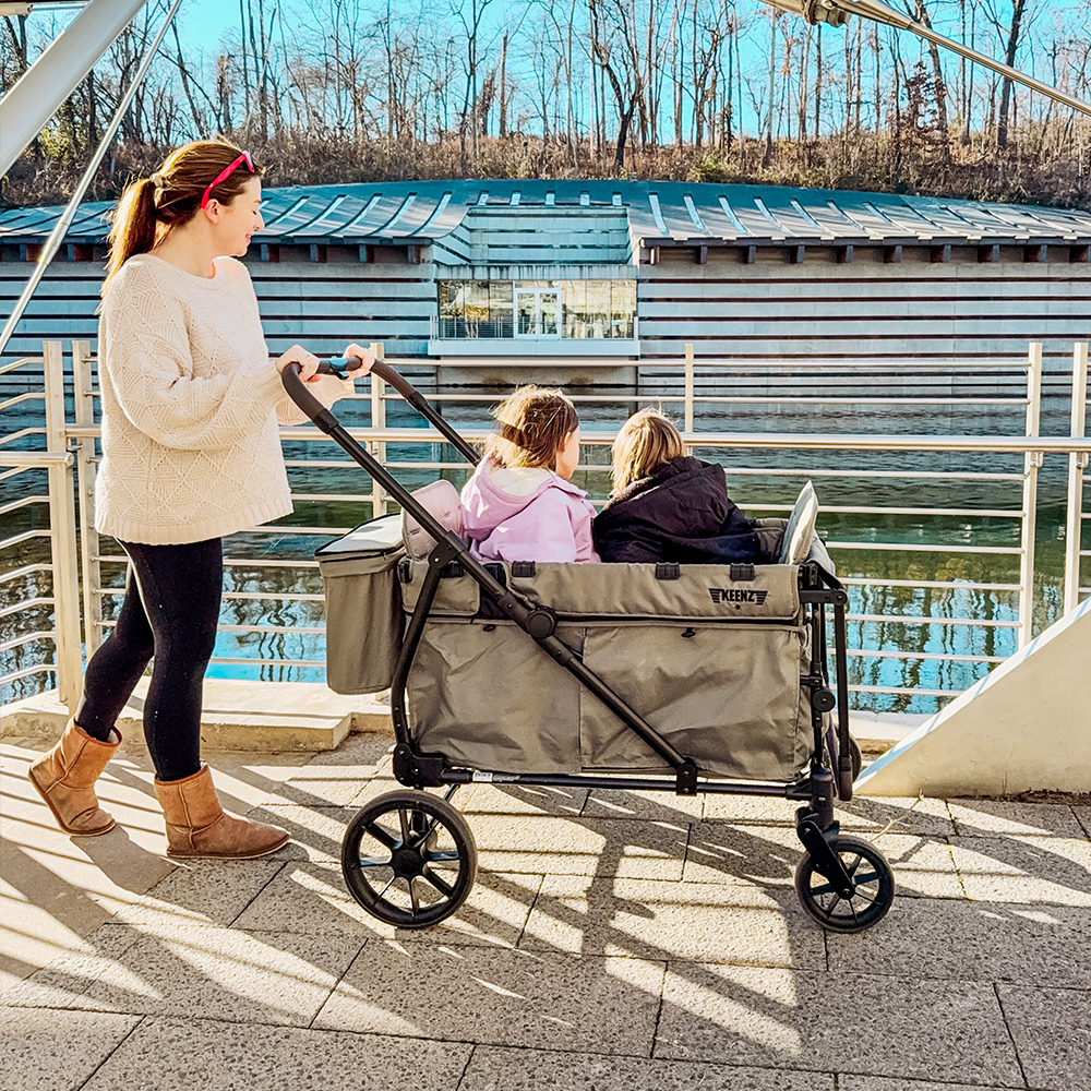 Keenz VIVA 2-Passenger Stroller Wagon – Compact Power for City Life