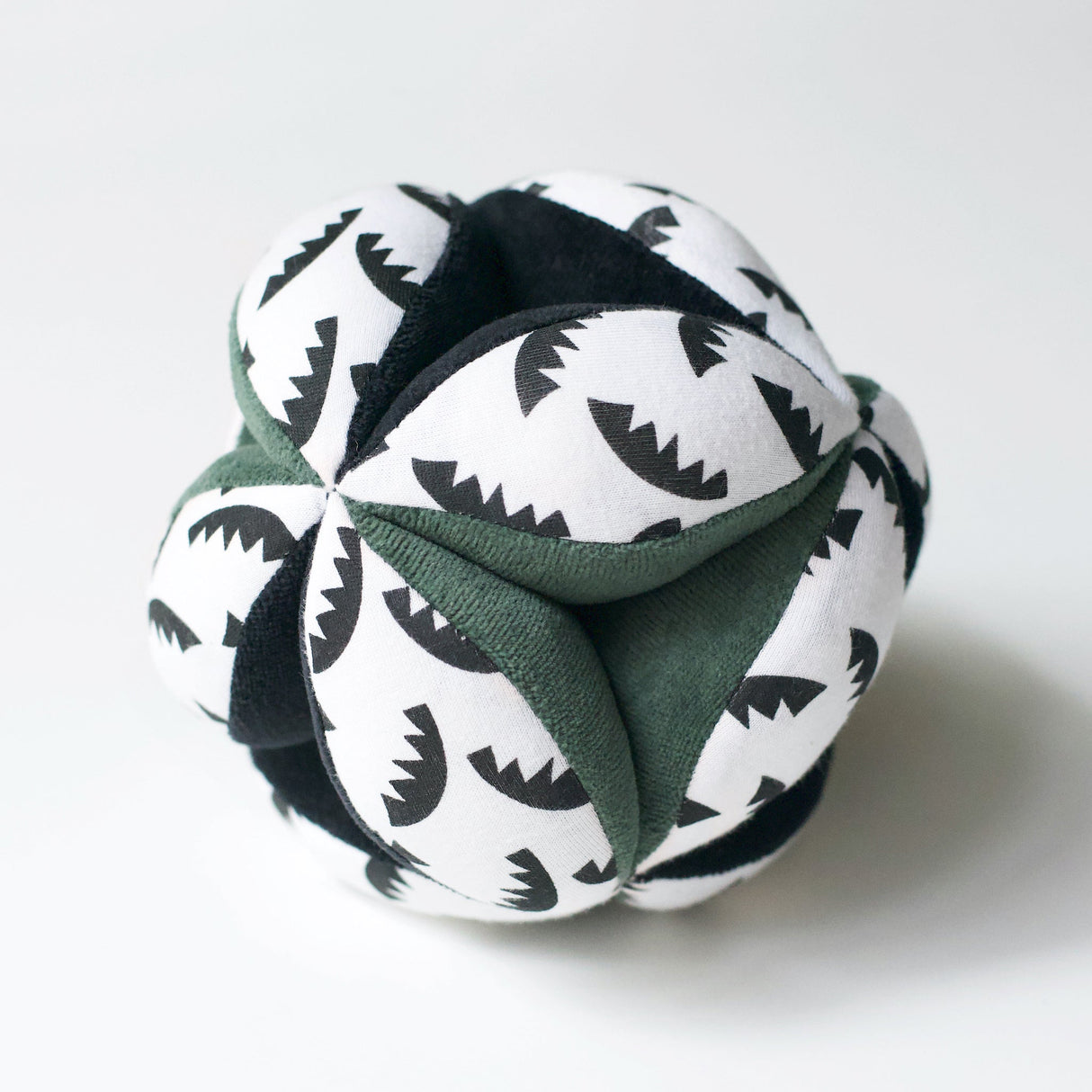 Jungle Leaves Clutch and Taggy Ball Bundle - HoneyBug 