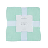 Seafoam Green Oversized King Luxury Bamboo Bed Blanket - HoneyBug 
