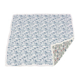 Ocean Palm Trees and Marina Sailboats Bamboo Newcastle Blanket - HoneyBug 