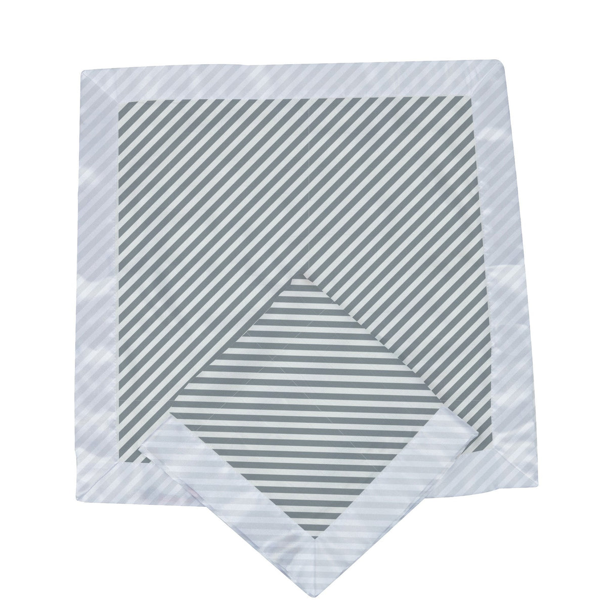 Finley Stripe Bamboo Muslin Security Baby Blankie - HoneyBug 