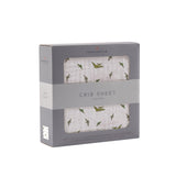Pteranodon Cotton Muslin Crib Sheet - HoneyBug 