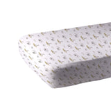 Rhinos and Elephants Bamboo Muslin Crib Sheet - HoneyBug 