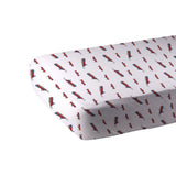 Vintage Steam Train Bamboo Crib Sheet - HoneyBug 