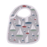 Ocean Tides Bamboo Snap Bibs - HoneyBug 