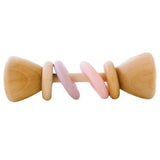 Color Block Classic Baby Rattle - HoneyBug 