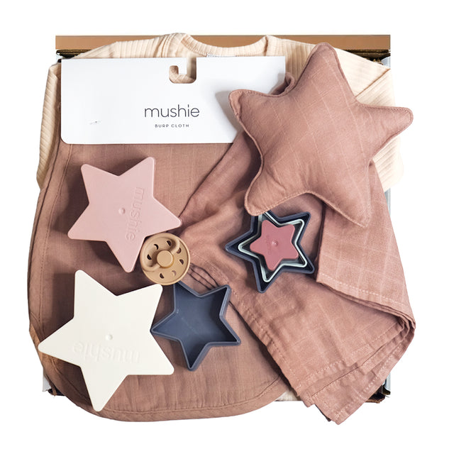 Moon & Stars Gift Box - Natural - HoneyBug 