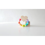 Heart Charm Teether - HoneyBug 