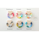 Heart Charm Teether - HoneyBug 