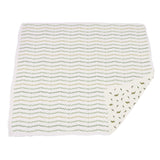 Dino Feet and Pteranodon Cotton Muslin NewcastleBlanket - HoneyBug 