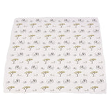 Hear Me Roar Lion and Rhinos and Elephants Bamboo Newcastle Blanket - HoneyBug 