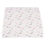 Mermaids and Scales Bamboo Muslin Newcastle Blanket - HoneyBug 