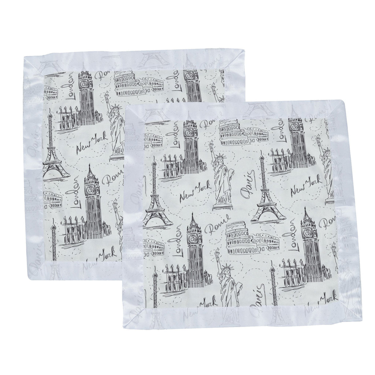 London, Paris, New York Newcastle Blankie - HoneyBug 